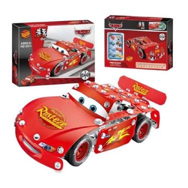Imagem de Kit Monta McQueen De Metal 200 Peças - Toyng