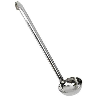 Imagem de Concha de Feijão Grande 46cm Inox Restaurante Profissional Weck Buffet