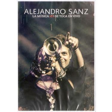 Imagem de Dvd - Alejandro Sanz - La Música No Se Toca En Vivo