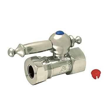 Imagem de Kingston Brass CC44158TL Vintage 1,27 cm IPS x 1,27 cm Junta Deslizante Alça Tl Cetim 2-3/4", Níquel