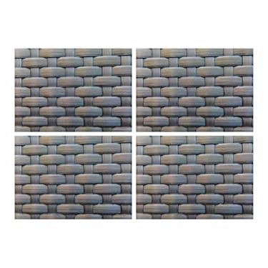 Imagem de Jogo Americano Wall 6 Peças 30x40 Base Emborrachada