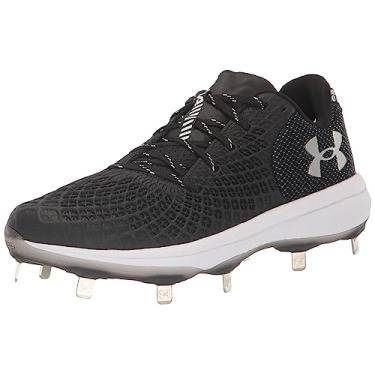 Imagem de Under Armour Tênis feminino de softbol Glyde 2.0 Mt, (001) Preto/Preto/Prata Metálica, 40