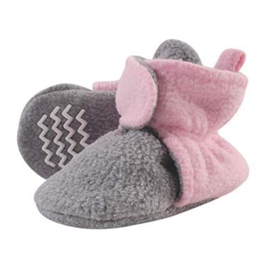 Imagem de Hudson Baby Conjunto de acessórios de inverno unissex para crianças, Rosa claro cinza mesclado, 0-6 meses