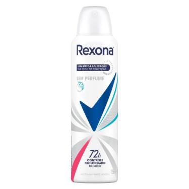 Imagem de Desodorante Rexona Sem Perfume Aerosol Antitranspirante 72H 150ml