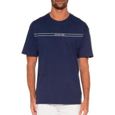 Imagem de Camiseta Von der Volke Masculina Origineel Essential Azul Marinho-Masculino