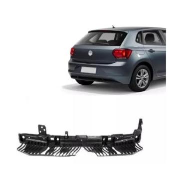 Imagem de Guia Parachoque Central Traseiro Polo 2018 2019 2020 21 2022