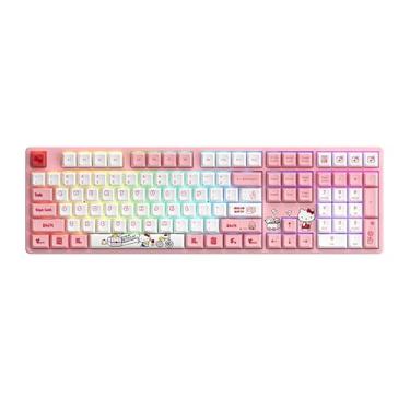 Imagem de TECLADO MECANICO AKKO HELLO KITTY 5108S AKKO X TTC PRINCESS