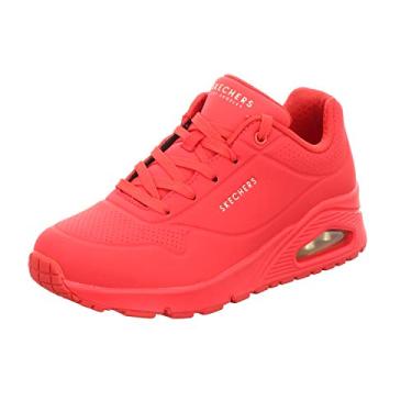 Imagem de Skechers Uno feminino - Stand on Air, Vermelho, 36
