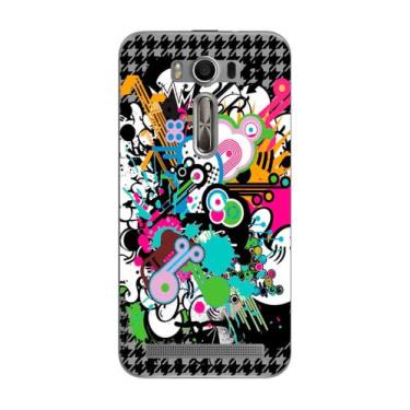 Imagem de Capa Adesivo Skin022 Verso Para Asus Zenfone 2 Laser ZE500KL - KawaSki