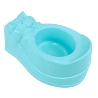 Imagem de Assento penico troninho para bebêinfantil plastibaby - azul e rosa - P