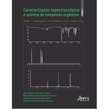 Imagem de Livro - Caracterização espectroscópica e química de compostos orgânico