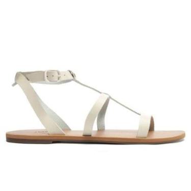 Imagem de Sandália Rasteira Anacapri Branca-Feminino