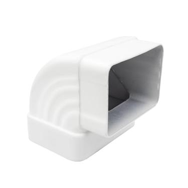 Imagem de Calha cotovelo 3x4 90 graus downspout cotovelo calha conector calhas telhado drenagem água chuva 90° calha downspout extensão (estilo A, alumínio, 3x4)