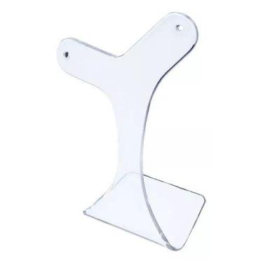 Imagem de 30 Expositor Display Y Para Brincos Joias Bijuteria Acrilico Cor Crist