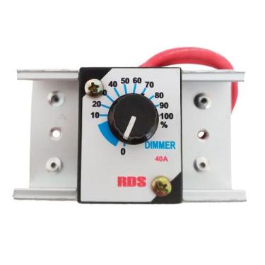 Imagem de Dimer 40a 6000w Controle Voltagem e Regulador Tensão 110/220v bivolt p