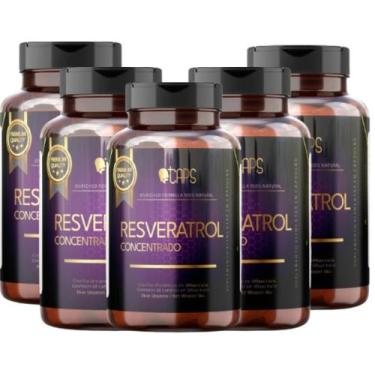 Imagem de RESVERATROL - 500mg (60 Cápsulas) +CAPS PREMIUM, 5