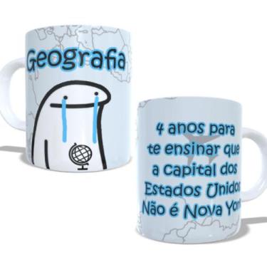 Imagem de Caneca de porcelana Flork - Geografia - Nebullosa