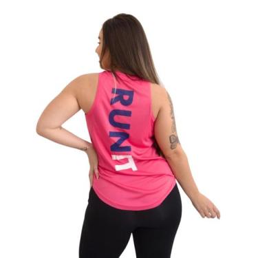 Imagem de Regata Feminina Dry Fitness Camiseta Tapa Bumbum Nadador - FRV Moda Fi