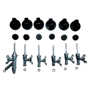 Imagem de Registros Valvula Forno Botao Fogao Fischer Gran Cheff 26989