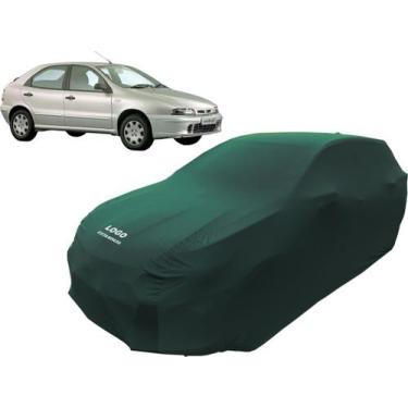 Imagem de Capa Cobrir Carro Automotiva Protetora Fiat  Brava - Mz, Verde