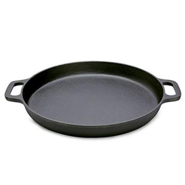 Imagem de Frigideira comercial de ferro fundido redonda extra grande personalizada 50 cm