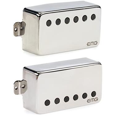 Imagem de EMG Conjunto de captador Humbucker de modo duplo 57/66 TW, cromado (7154.00)