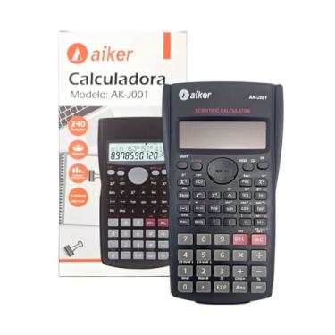 Imagem de Calculadora Cientifica 12 dígitos 240 Funções Estatísticas
