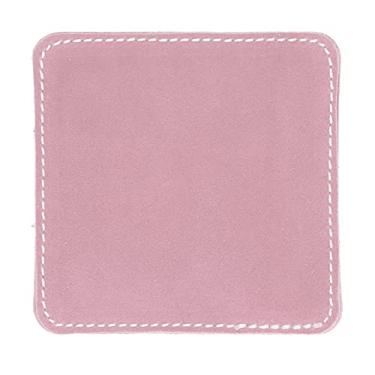 Imagem de Pano para taco de bilhar e limpador e polidor para tacos de sinuca para tacos de sinuca Limpa o suor e a sujeira O material de couro prolonga a vida útil e melhora a sensação tátil (Rosado)