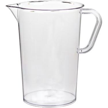 Imagem de Vitlab Jarra graduada SAN, transparente, capacidade de 2000 ml (pacote com 6)