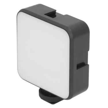 Imagem de Luz de Vídeo RGB Colorida RGB LED para Câmera Com 3 Montagens de Sapata Fria 2500K-9000K 1200mAh Recarregável para Fotografia Portátil Luz para Selfie