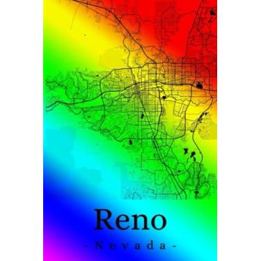 Imagem de Reno Nevada: Your city, your region, your home! | Composition Notebook 6x9 blank 120 pages