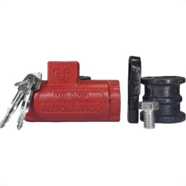 Imagem de Cadeado Porta Aco Dovale Milano Tetra Automatico