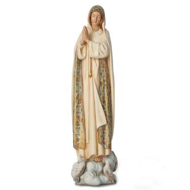 Imagem de Estátuas de Nossa Senhora de Fátima Católica BC, Estatueta da Virgem Maria para Altar, Santa Mãe Madonna, 30 cm A, Presente Religioso para Seg, Escultura Renascentista Clássica da Buildclassic