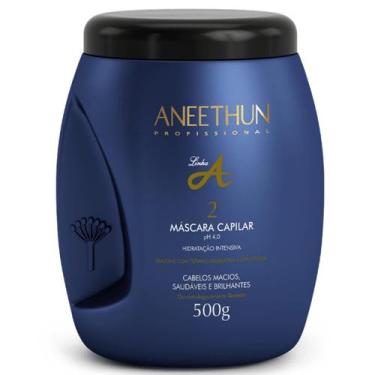 Imagem de Máscara de Silicone Linha A Aneethun 500ml com Tutano e Queratina para