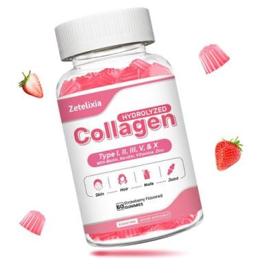 Imagem de Colágeno Zetelixia sem Açúcar - 5000mg com Biotina 15000mcg