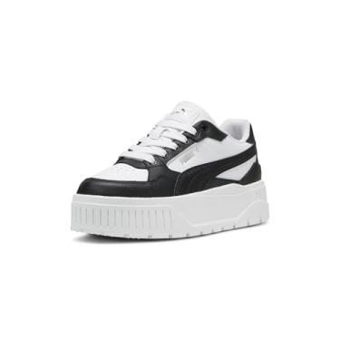 Imagem de PUMA Tênis feminino Karmen Ii Idol, Puma branco-puma preto-puma prata, 34