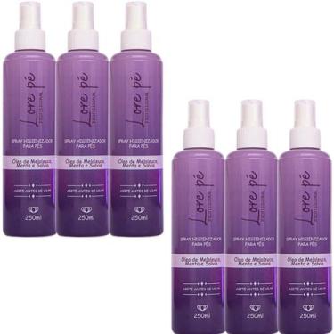 Imagem de SPRAY HIGIENIZANTE OLEO DE MELALEUCA MENTA E SALVIA SPA DOS PÉS 250ml 