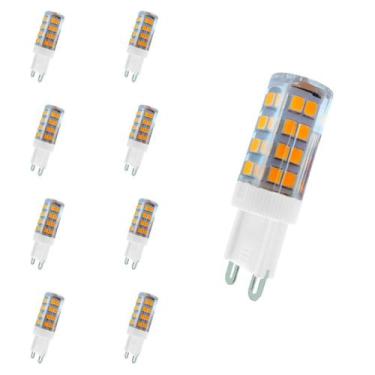 Imagem de Kit 10 Lâmpada Led G9 5W Halopin 110V 220V 3000K 6500K - Granfei, 110V