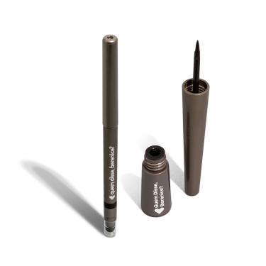 Imagem de Combo Lápis Olhos Esfumador Pretô 200mg + Delineador de Olhos Líquido Pretolino 2,5ml