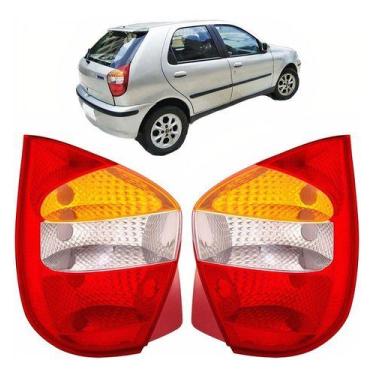 Imagem de PAR Lanterna Traseira Palio Fire 2001 2002 2003 2004 2005 2006 Tri - P