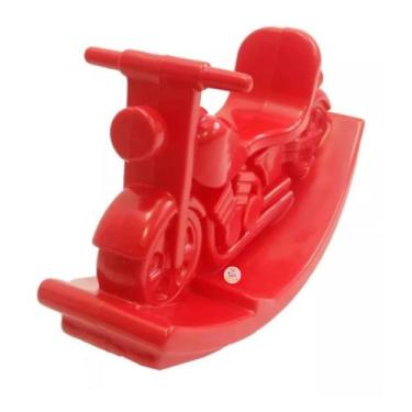 Imagem de Gangorra Motoca Balanço Infantil Criança COR VERMELHA - Dora Toys