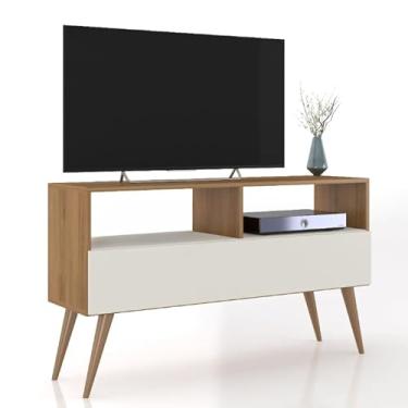 Imagem de Aparador Multiuso Rack Sala Cozinha (NATURE/OFF)