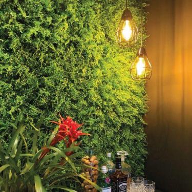 Imagem de Revestimento Parede Quadro Jardim Vertical Artificial 10 Uni - LUJPDEC