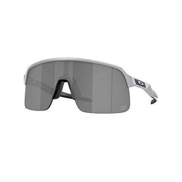 Imagem de Oakley Óculos de sol masculino armação fosca neblina, lentes Prizm Pretas, 0 mm