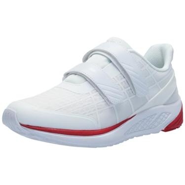 Imagem de Propét Tênis feminino Propet One Twin Strap Cross Trainer, Branco/Vermelho, 13 XX-Wide