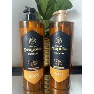 Imagem de Kerasys Propolis Repair – Kit Profissional com Shampoo e Condicionador 500ml Cada | Nutrição com Própolis e Geleia Real