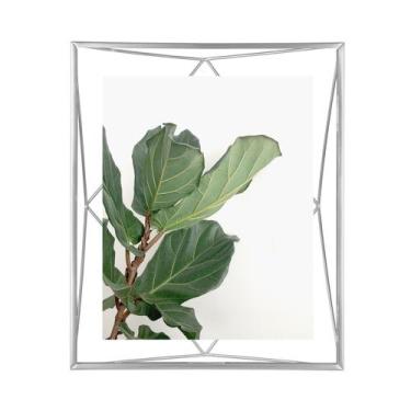 Imagem de Prisma gg - porta retrato para fotos 20x25 cm prata - Umbra