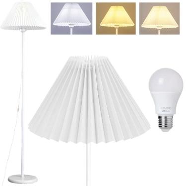 Imagem de Luminária Piso Chão Coluna 148Cm Metal Gimpo Kjtd-720-Branco