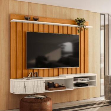 Imagem de Bancada Suspensa para Sala de Estar Cinamomo/Off-White