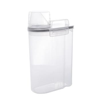 Imagem de Pote Hermético Plástico Lyor My Box 2,5L Multiuso com Tampa Vedada e Copo Medidor